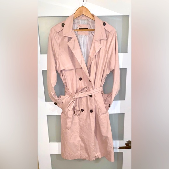 Like NEW! Pink Trench Perfection - Picture 1 of 6